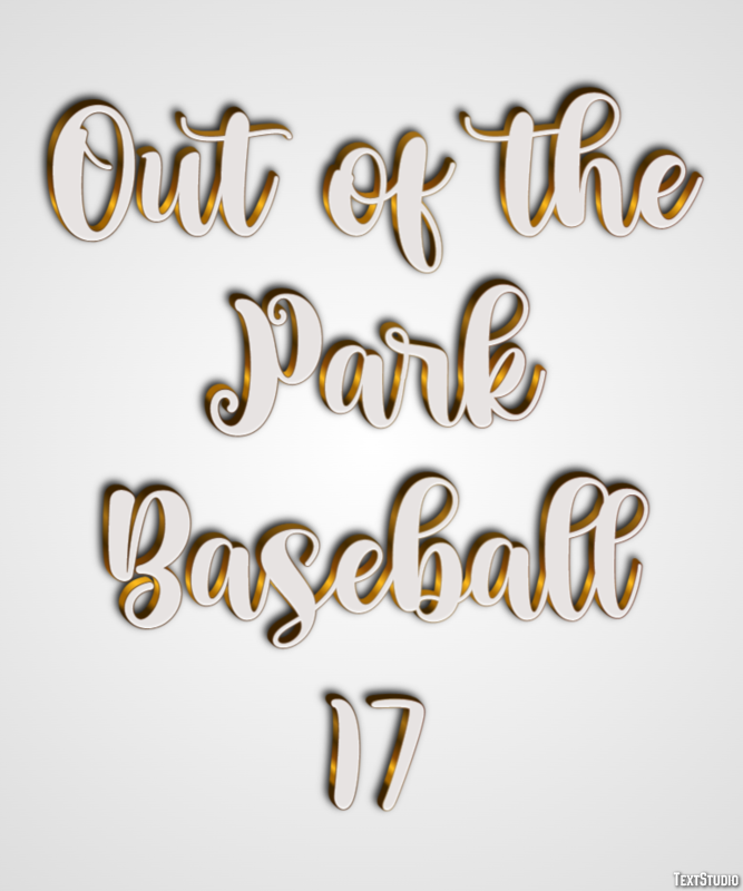 Out of the Park Baseball 17 Текстовый эффект