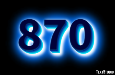 870 Effetto testo