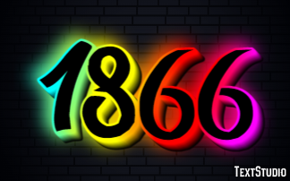 1866 Efekt tekstowy