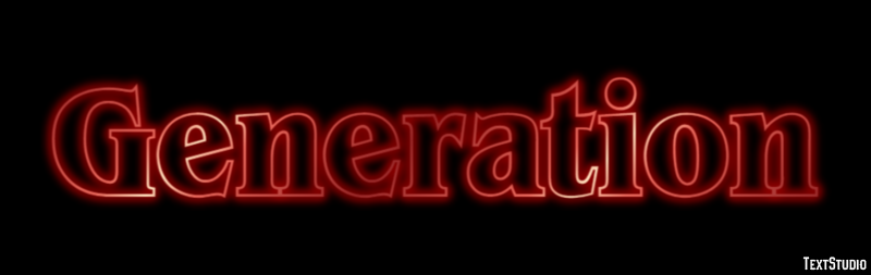 Generation Effetto testo