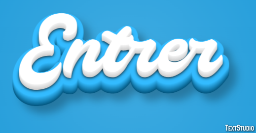 Entrer Texteffekt