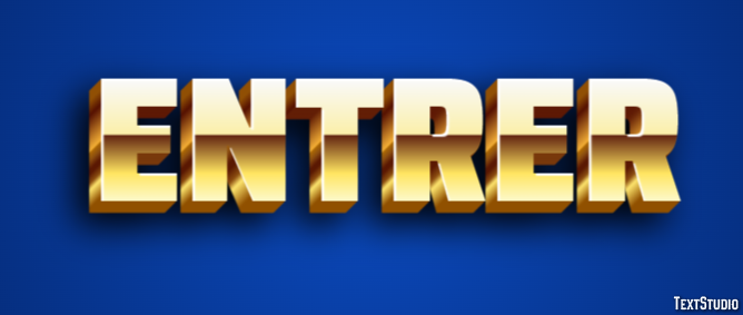 Entrer Effetto testo