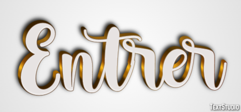Entrer Effet de Texte