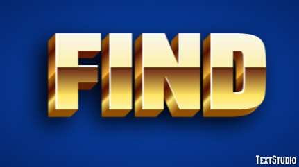 Find Text Effect