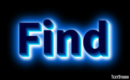 Find Text Effect