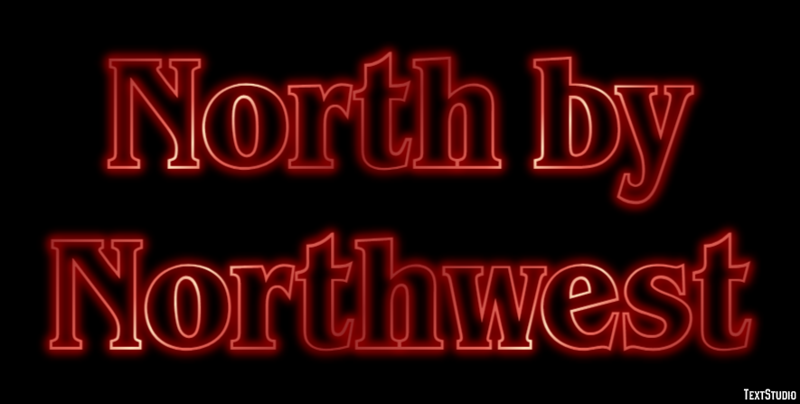 North by Northwest Text Effect