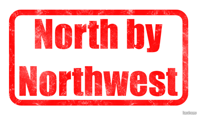 North by Northwest Text effect