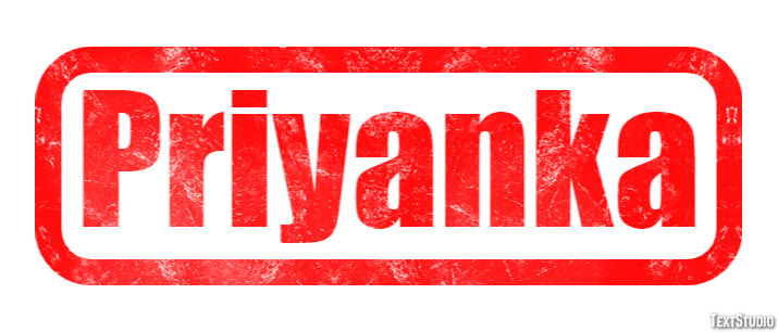 Priyanka Texteffekt