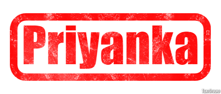 Priyanka Texteffekt