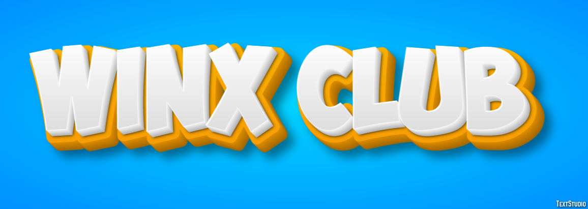Winx Club Text Effect