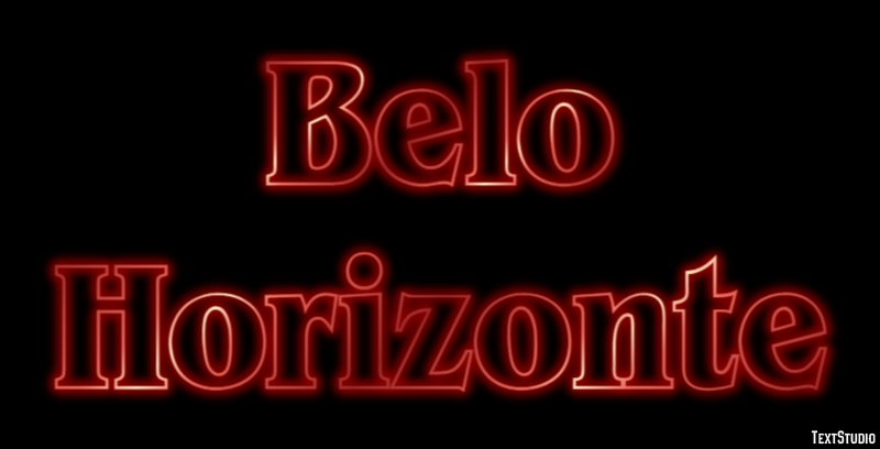 Belo Horizonte Effetto testo