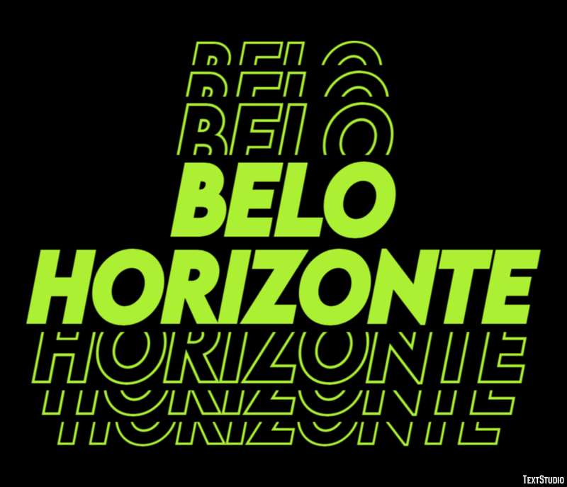 Belo Horizonte Effetto testo