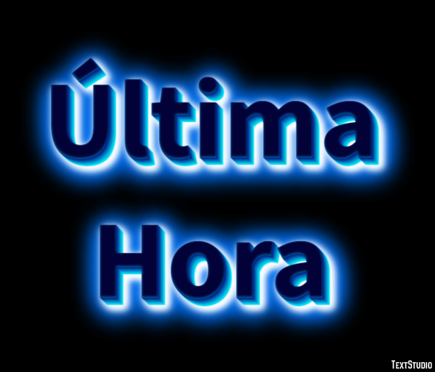 Última Hora Efecto de Texto