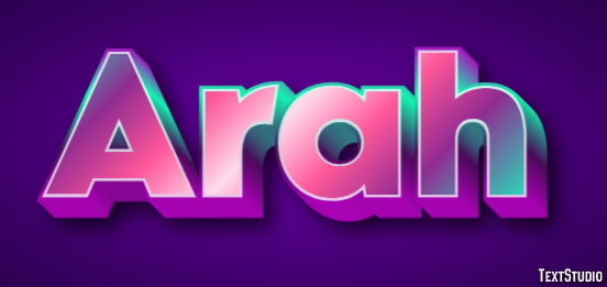Arah Effet de Texte