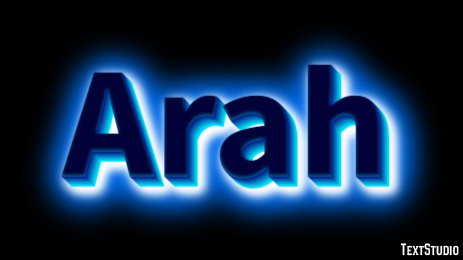 Arah Efekt tekstowy