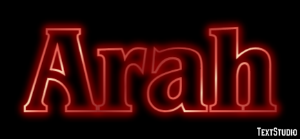 Arah Effet de Texte