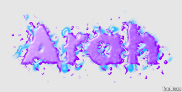 Arah Text Effect