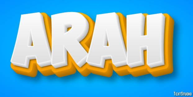 Arah Effet de Texte