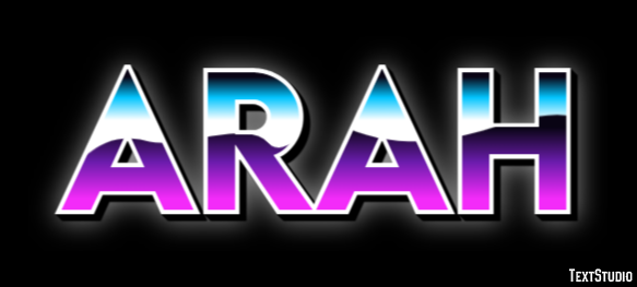 Arah Text Effect