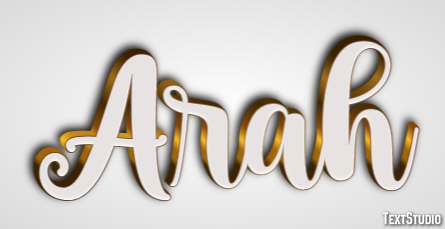 Arah Effet de Texte