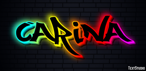 Carina Text Effect