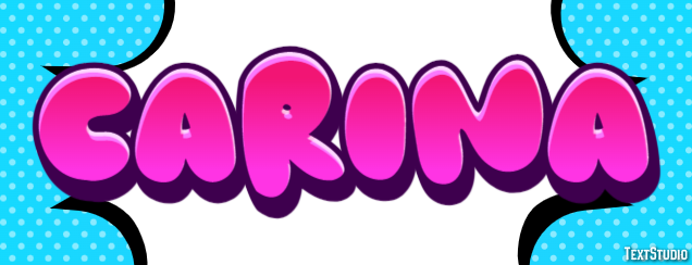 Carina Text Effect