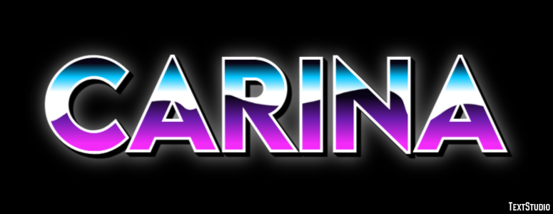 Carina Text Effect