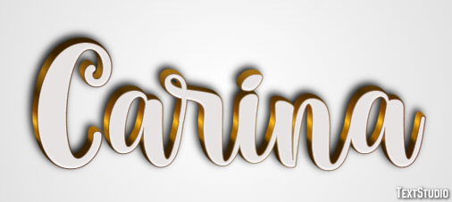 Carina テキスト効果