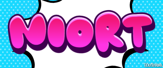 Niort Tekst Effect