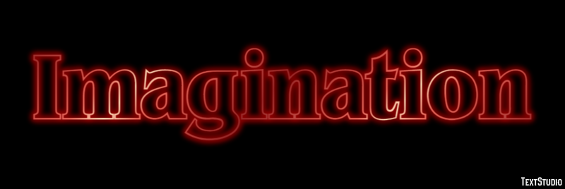 Imagination Text Effect