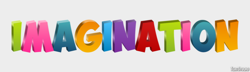 Imagination Text Effect