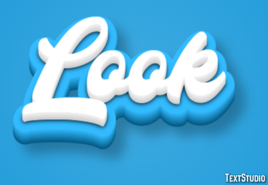 Look Text Effect