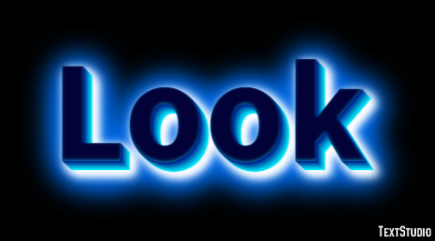 Look Text Effect