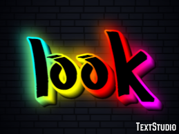 Look Text Effect