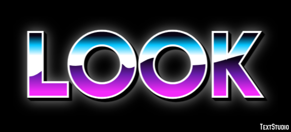 Look Text Effect