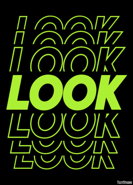 Look Text Effect