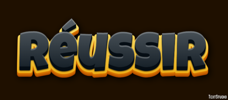 Réussir Effet de Texte