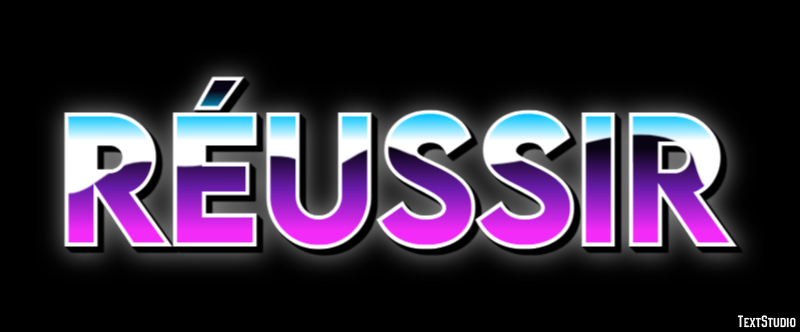 Réussir Effet de Texte
