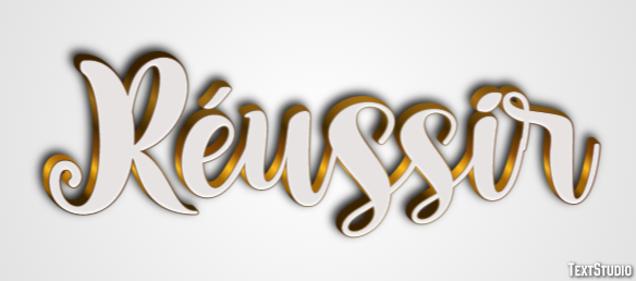 Réussir Effet de Texte