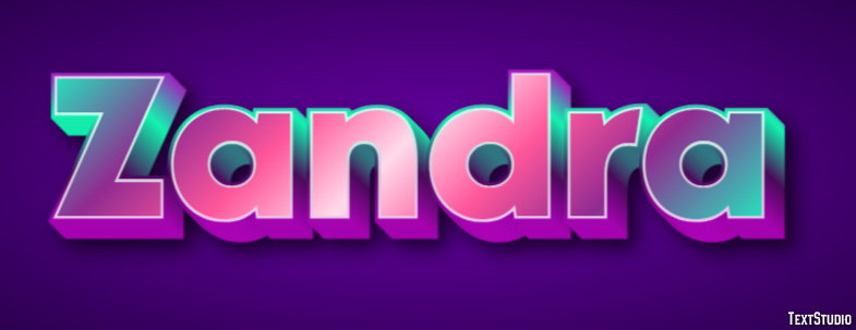 Zandra Text Effect