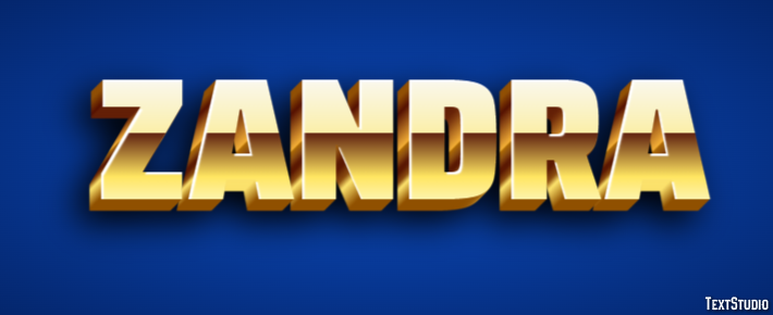 Zandra Text Effect