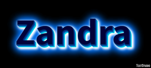 Zandra Text Effect