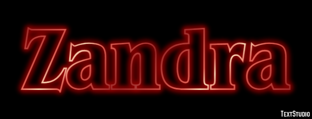 Zandra Text Effect