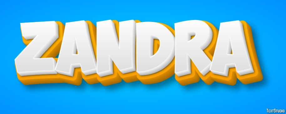 Zandra Text Effect