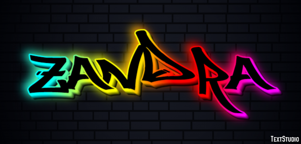 Zandra Text Effect