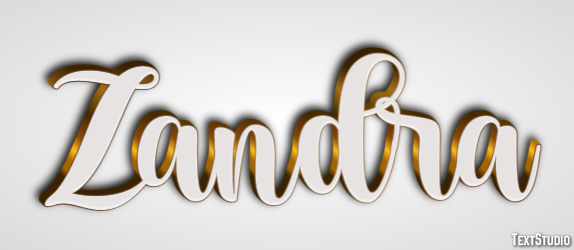 Zandra Text Effect