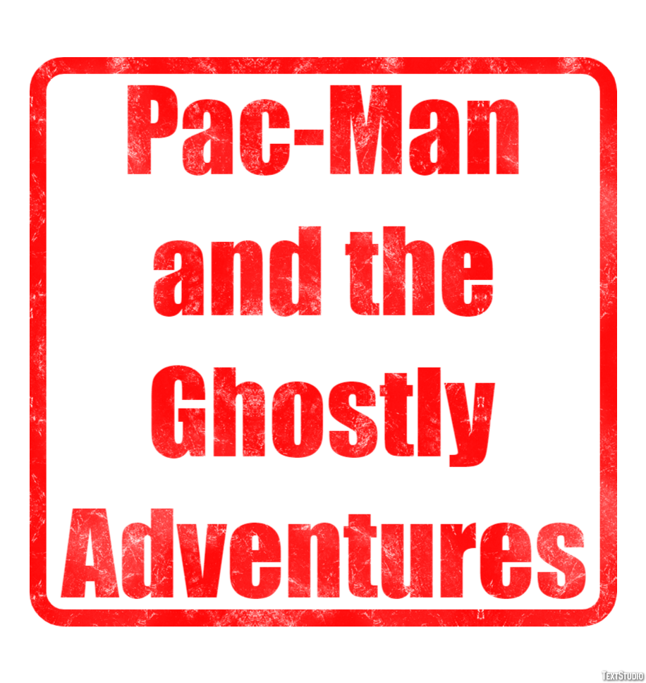 Pac-Man and the Ghostly Adventures Text Effect