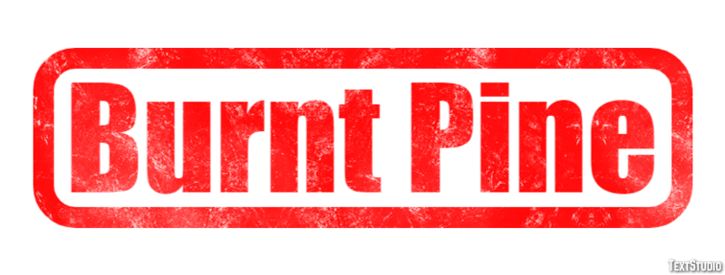 Burnt Pine Efekt tekstowy
