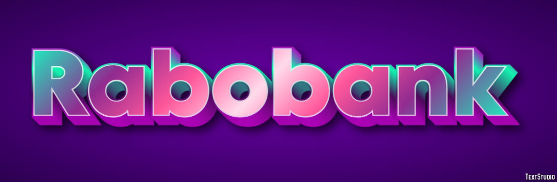 Rabobank Efeito de texto