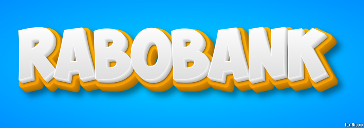 Rabobank Efeito de texto